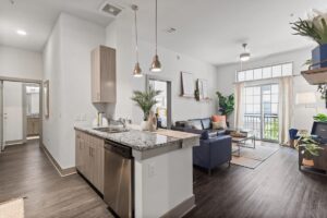 livingroom in off campus student apartments